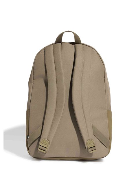 Adidas Classic 3 Bar Logo Backpack Khaki Brown Unisex ADIDAS CORE | Backpacks | KQ6742-